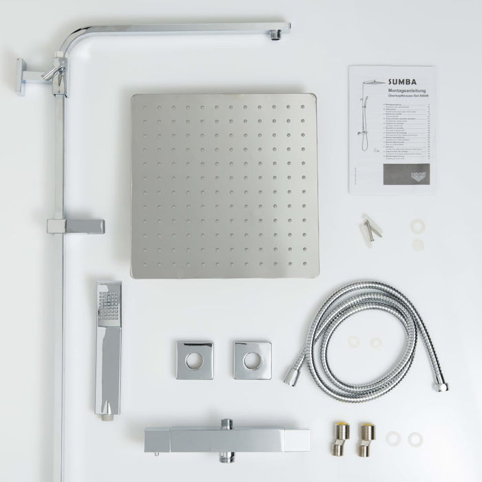 SCHÜTTE Sistem de duș dublu cu termostat, model SUMBA