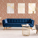 DUTCH WALLCOVERINGS Tapet „Mae”, portocaliu și bej thumbnail 5