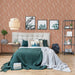 DUTCH WALLCOVERINGS Tapet „Mae”, portocaliu și bej thumbnail 6