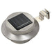 Lămpi solare de exterior LED, 12 buc., alb, 12 cm, rotund thumbnail 2