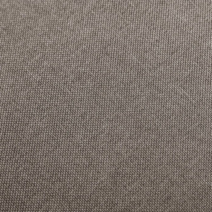 Scaune de bar, 2 buc., gri taupe, material textil