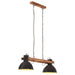 Lampă suspendată industrială, negru, 109 cm, 25 W, E27 thumbnail 1