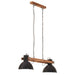 Lampă suspendată industrială, negru, 109 cm, 25 W, E27 thumbnail 2