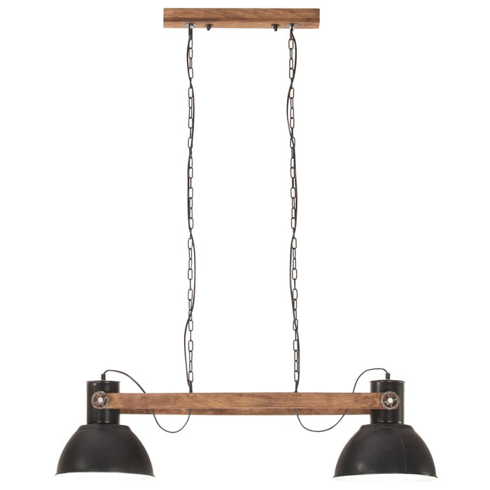 Lampă suspendată industrială, negru, 109 cm, 25 W, E27