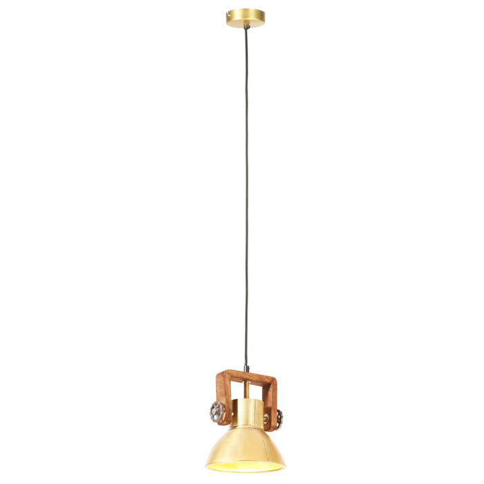 Lampă suspendată industrială, 25 W, arămiu, 19 cm, E27, rotund