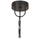 Lampă suspendată industrială, negru, 30 cm, 25 W, E27, rotund thumbnail 7