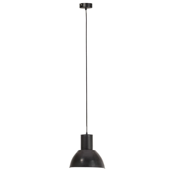 Lampă suspendată, negru, 28,5 cm, 25 W, E27, rotund