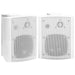 Boxe stereo de perete, 2 buc., alb, 80 W, interior/exterior thumbnail 2