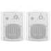 Boxe stereo de perete, 2 buc., alb, 80 W, interior/exterior thumbnail 3