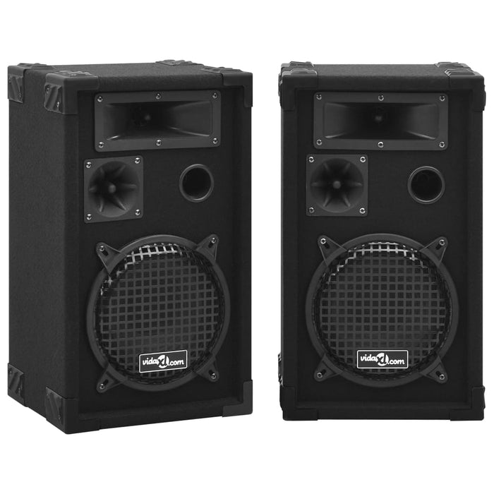 Boxe Hifi pasive de scenă profesionale, 2 buc., negru, 800 W