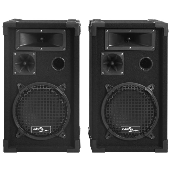 Boxe Hifi pasive de scenă profesionale, 2 buc., negru, 800 W