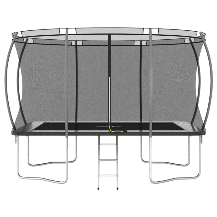 Set trambulină dreptunghiulară, 335x244x90 cm, 150 kg