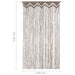 Perdea macrame, gri taupe,140 x 240 cm, bumbac thumbnail 5