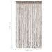 Perdea macrame, gri taupe,140 x 240 cm, bumbac thumbnail 5