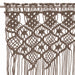 Perdea macrame, gri taupe,140 x 240 cm, bumbac thumbnail 3