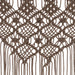 Perdea macrame, gri taupe,140 x 240 cm, bumbac thumbnail 4