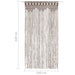 Perdea macrame, gri taupe,140 x 240 cm, bumbac thumbnail 5