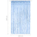 Perdea macrame, albastru, 140 x 240 cm, bumbac thumbnail 5