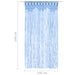 Perdea macrame, albastru, 140 x 240 cm, bumbac thumbnail 5