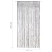 Perdea macrame, antracit, 140 x 240 cm, bumbac thumbnail 5