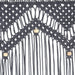 Perdea macrame, antracit, 140 x 240 cm, bumbac thumbnail 4