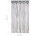 Perdea macrame, antracit, 140 x 240 cm, bumbac thumbnail 5