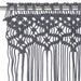 Perdea macrame, antracit, 140 x 240 cm, bumbac thumbnail 3