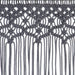 Perdea macrame, antracit, 140 x 240 cm, bumbac thumbnail 4