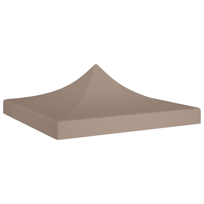 Acoperiș pentru cort de petrecere, gri taupe, 2 x 2 m, 270 g/m²