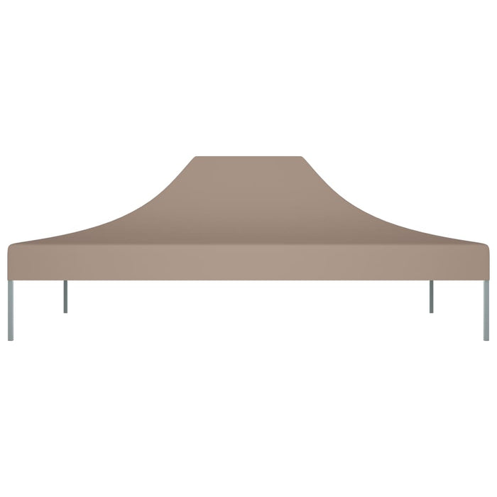 Acoperiș cort de petrecere, gri taupe, 4,5 x 3 m, 270 g/m²