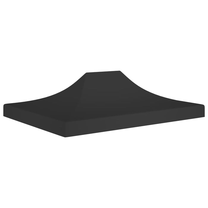 Acoperiș pentru cort de petrecere, negru, 4,5 x 3 m, 270 g/m²