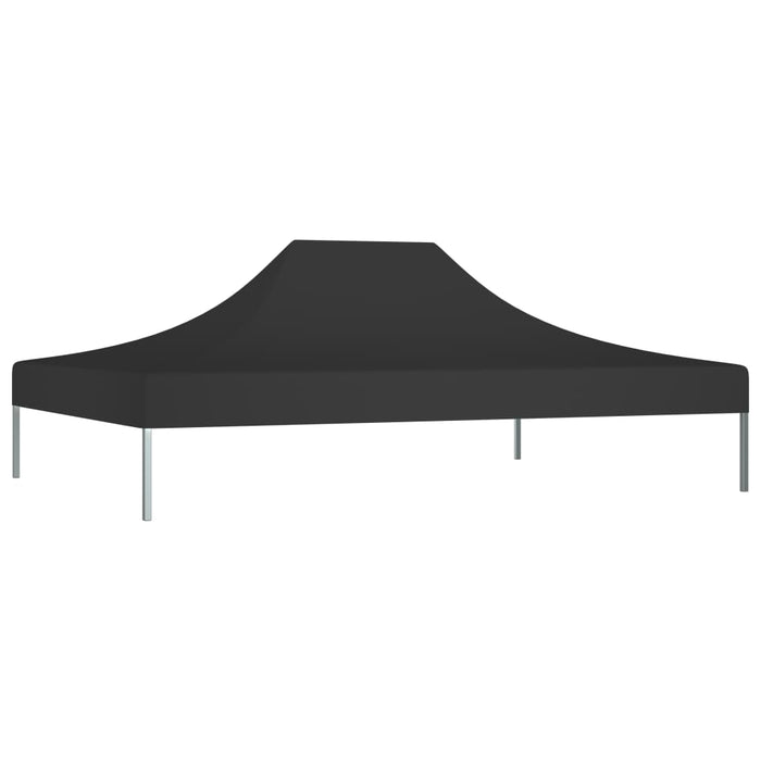 Acoperiș pentru cort de petrecere, negru, 4,5 x 3 m, 270 g/m²