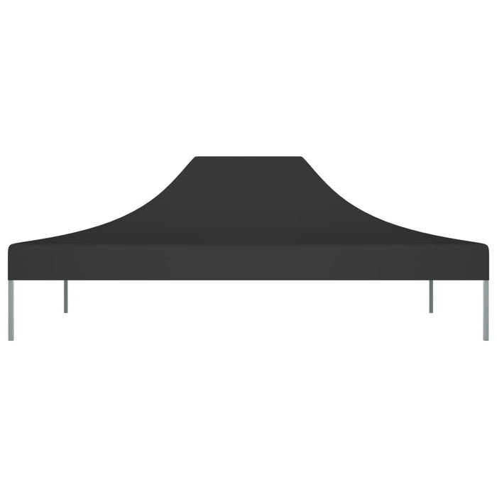 Acoperiș pentru cort de petrecere, negru, 4,5 x 3 m, 270 g/m²