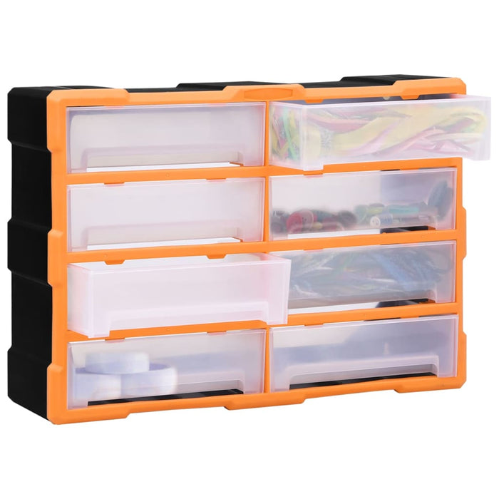 Organizator cu 8 sertare mari, 52x16x37 cm