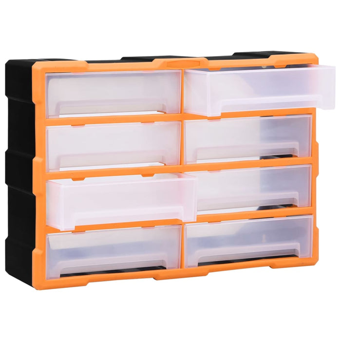 Organizator cu 8 sertare mari, 52x16x37 cm