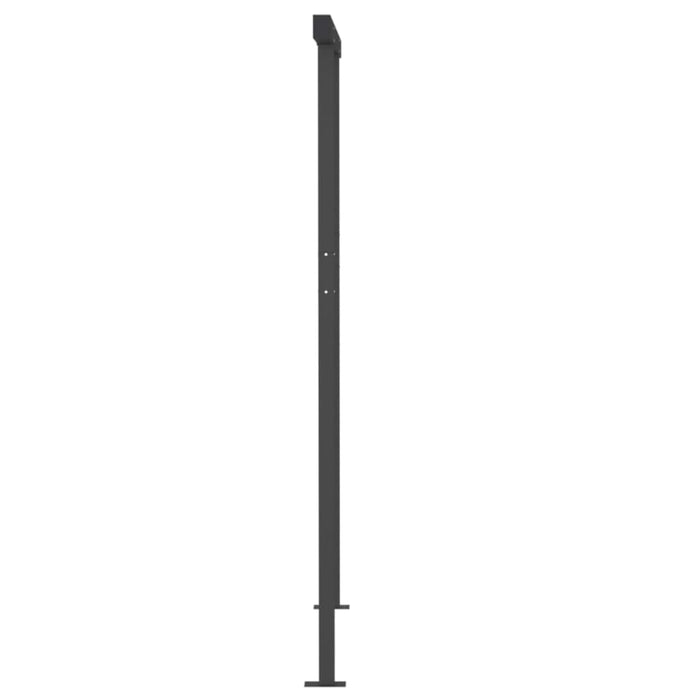 Copertină retractabilă manual cu LED, crem, 3x2,5 m