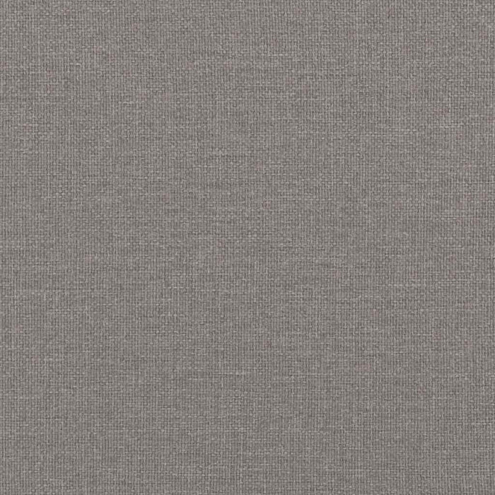 Scaun balansoar cu taburet, gri taupe, textil