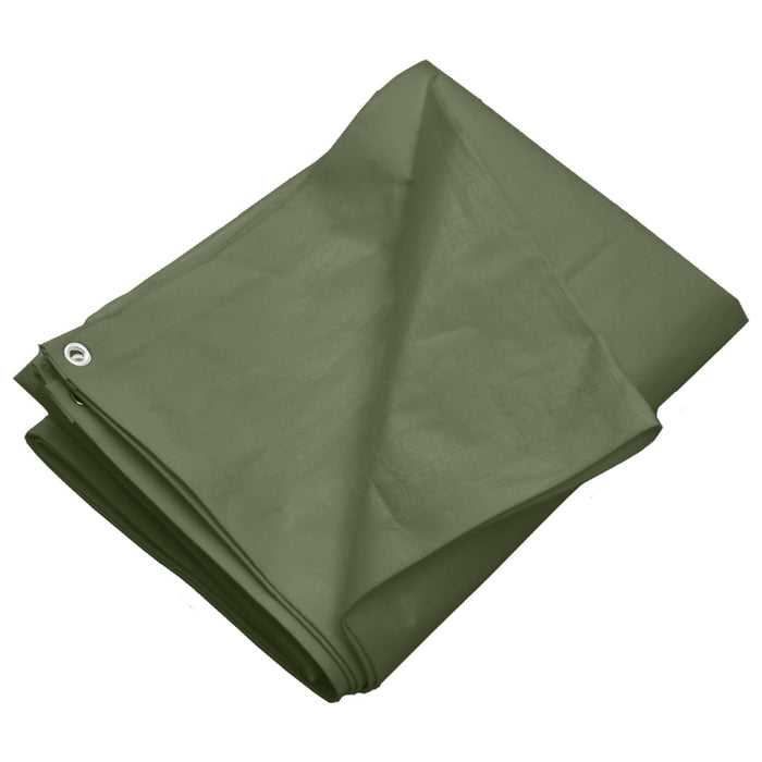 Prelată 260 g/m², verde, 2x3 m, HDPE