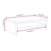 Suport pentru monitor gri sonoma 42x24x13 cm lemn prelucrat thumbnail 6