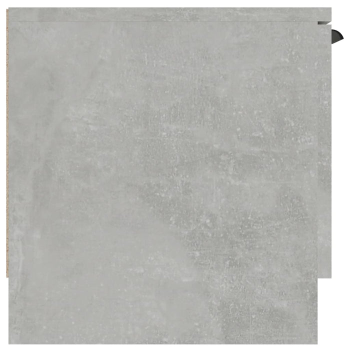 Comodă TV, gri beton, 102x35x36,5 cm, lemn prelucrat