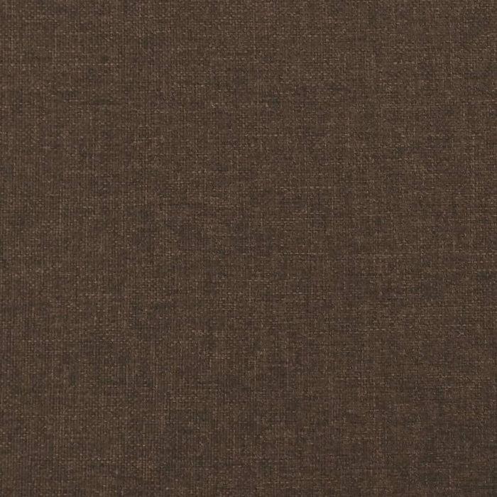 Saltea de pat cu arcuri, maro închis, 90x190x20 cm, textil