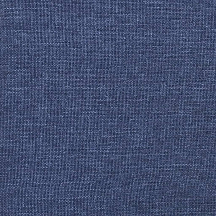 Saltea de pat cu arcuri, albastru, 90x190x20 cm, textil