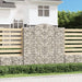 Coșuri gabion arcuite 2 buc. 200x30x200/220 cm fier galvanizat thumbnail 1