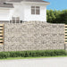 Coșuri gabion arcuite 6 buc. 400x30x200/220 cm fier galvanizat thumbnail 1