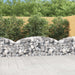 Coș gabion arcuit 200x30x60/80 cm fier galvanizat thumbnail 1