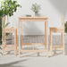 Set mobilier de bar, 3 piese, lemn masiv de pin thumbnail 3