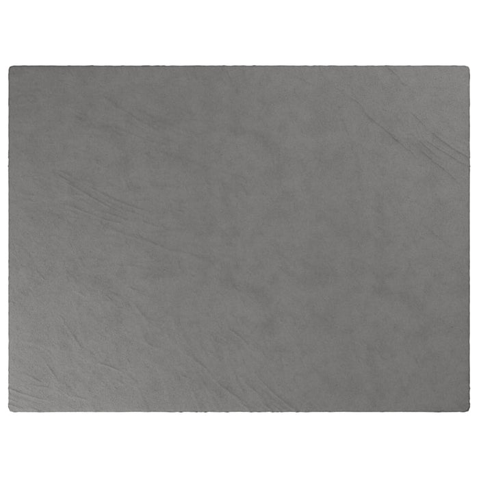 Pătură grea cu husă, gri, 152x203 cm, 7 kg, material textil