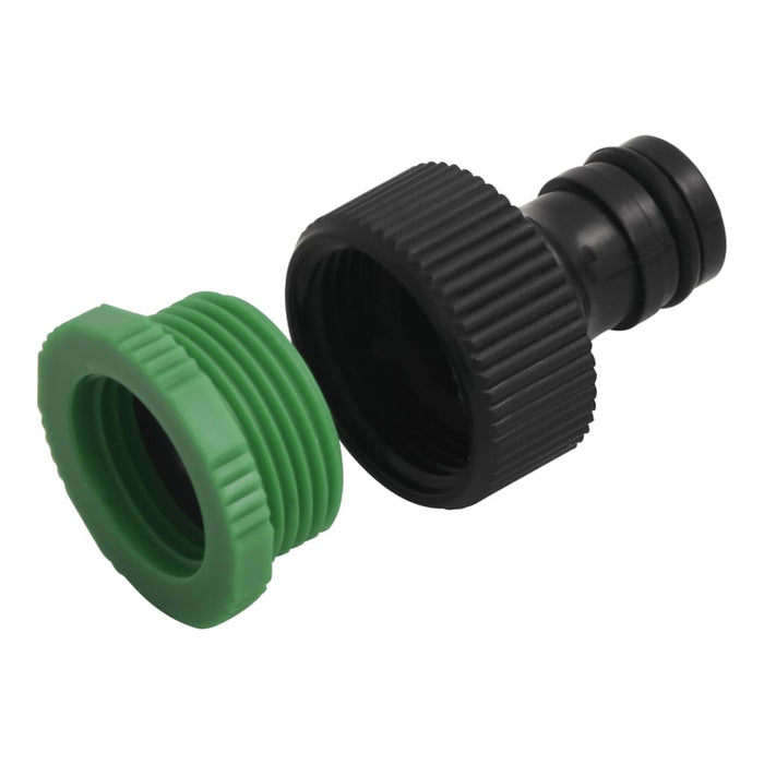 Furtun de grădină cu set de racorduri, verde, 0,5", 30 m, PVC