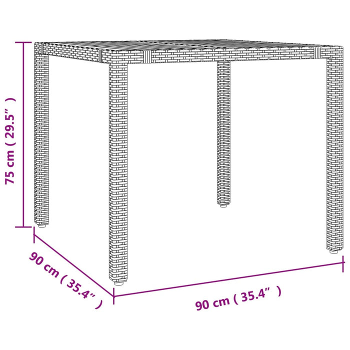 Set mobilier de grădină cu perne, 5 piese, negru, poliratan