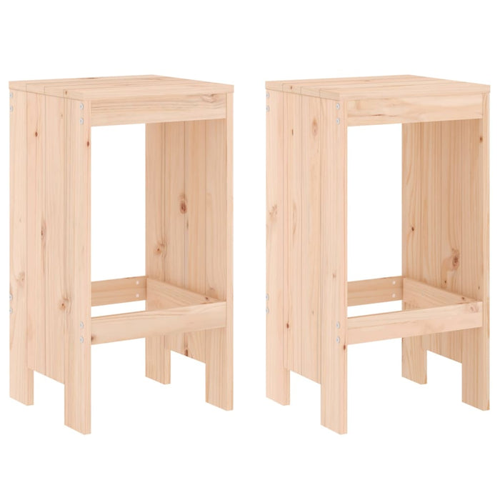 Set mobilier de bar, 3 piese, lemn masiv de pin